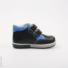 152134-21 Ботинки для мальчики светло-синий фото №2