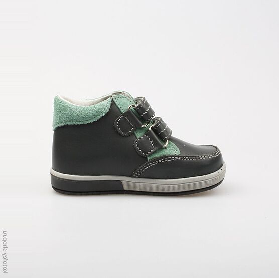 152134-22 Ботинки для мальчики серый фото №2