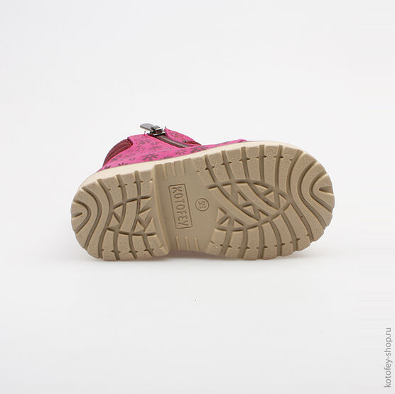 152136-31 Ботинки для девочки фуксия фото №3