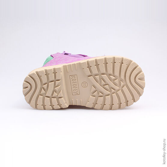 152136-33 Ботинки для девочки сиреневый фото №3