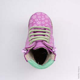 152136-33 Ботинки для девочки сиреневый фото №4