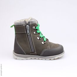152138-33 Ботинки для мальчики серый фото №2
