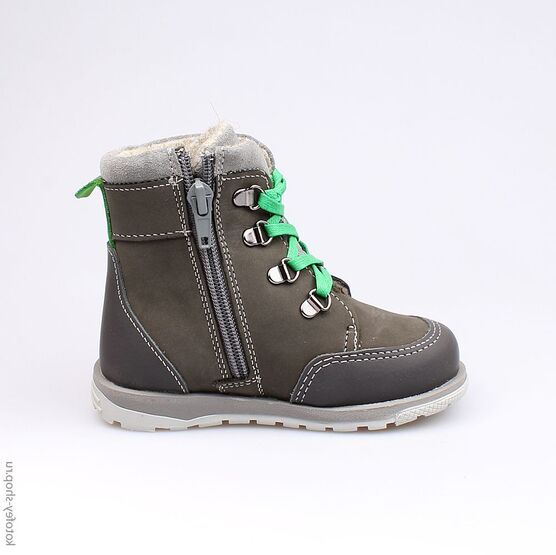 152138-33 Ботинки для мальчики серый фото №2