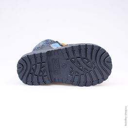 152143-31 Ботинки для мальчики син-ора фото №3