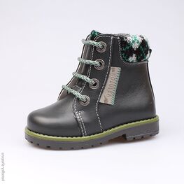 152143-34 Ботинки для мальчики серый