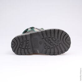 152143-34 Ботинки для мальчики серый фото №3