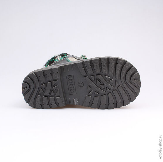 152143-34 Ботинки для мальчики серый фото №3