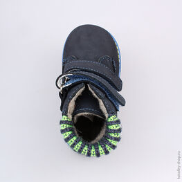 152144-31 Ботинки для мальчики светло-синий фото №4