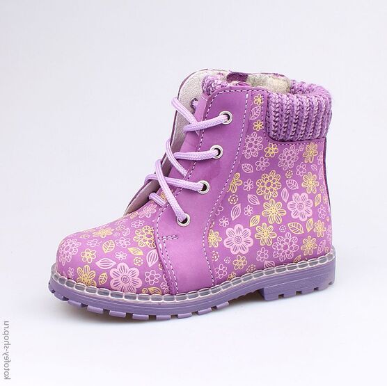152145-33 Ботинки для девочки сиреневый