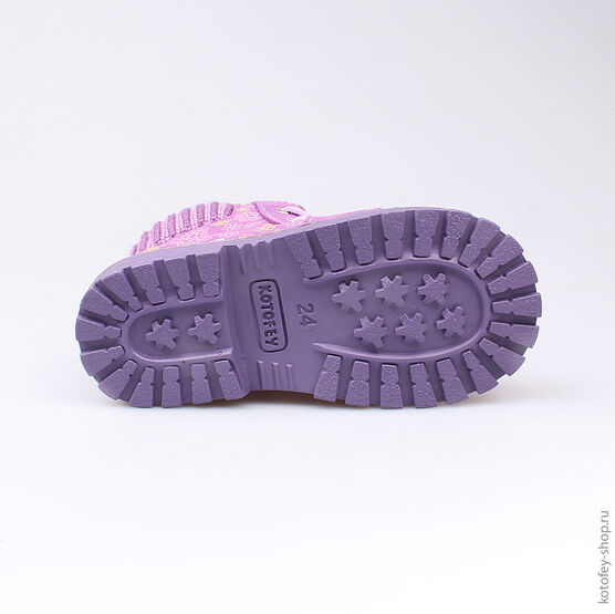152145-33 Ботинки для девочки сиреневый фото №3