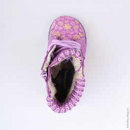 152145-33 Ботинки для девочки сиреневый фото №4