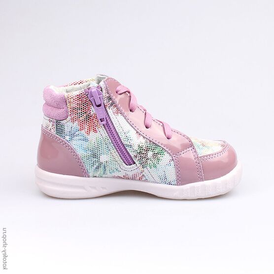 152160-21 Ботинки для девочки цве-сир фото №2