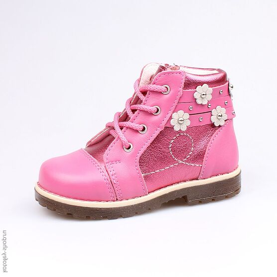 152161-21 Ботинки для девочки фуксия