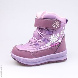 154906-42 Мембранные ботинки для девочки фиолетовый