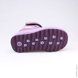 154906-42 Мембранные ботинки для девочки фиолетовый фото №3