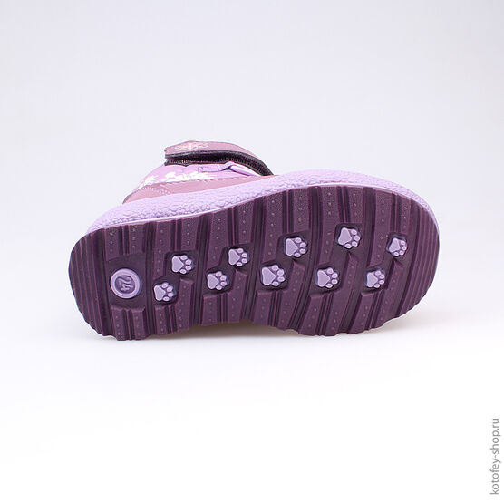 154906-42 Мембранные ботинки для девочки фиолетовый фото №3