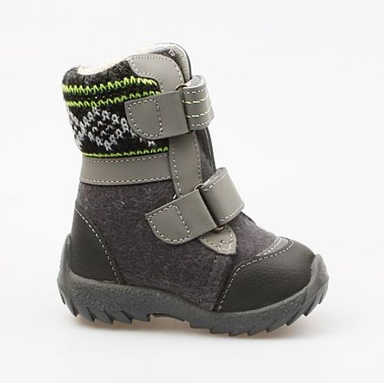 157001-42 Валенки для мальчики серый фото №2