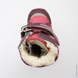 157001-44 Валенки для девочки роз-бор фото №4