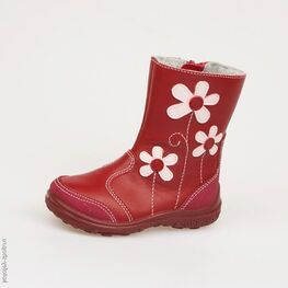 162023-31 Сапожки для девочки бордовый