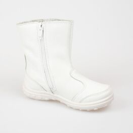 162023-32 Сапожки для девочки белый фото №2