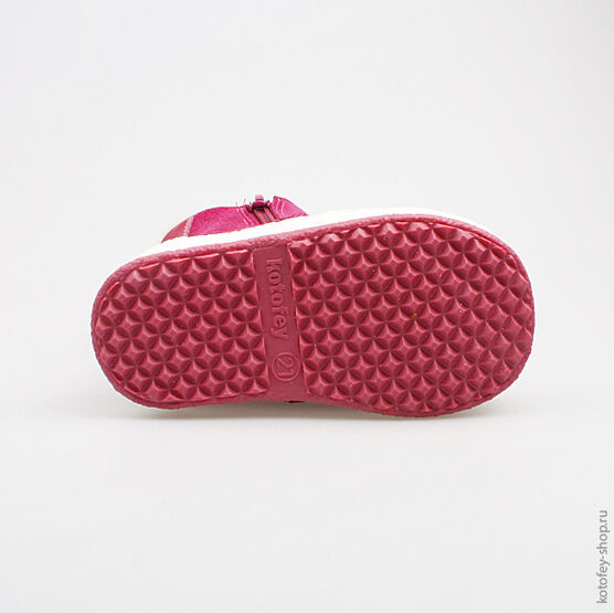 162036-41 Сапожки для девочки фуксия фото №7