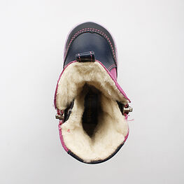 162036-42 Сапожки для девочки син-роз фото №4