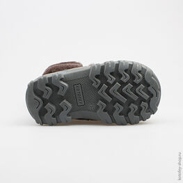 162038-51 Сапожки для мальчики син-сер фото №3