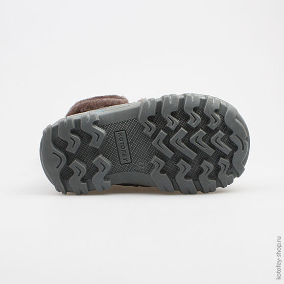 162038-51 Сапожки для мальчики син-сер фото №3