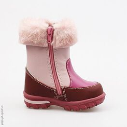 162039-52 Сапожки для девочки бор-роз фото №2