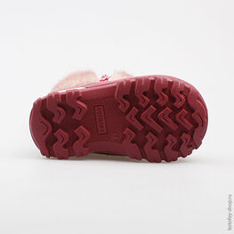 162039-52 Сапожки для девочки бор-роз фото №3