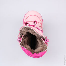 162048-51 Сапожки для девочки розовый фото №4