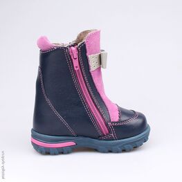 162048-53 Сапожки для девочки син-фук фото №2