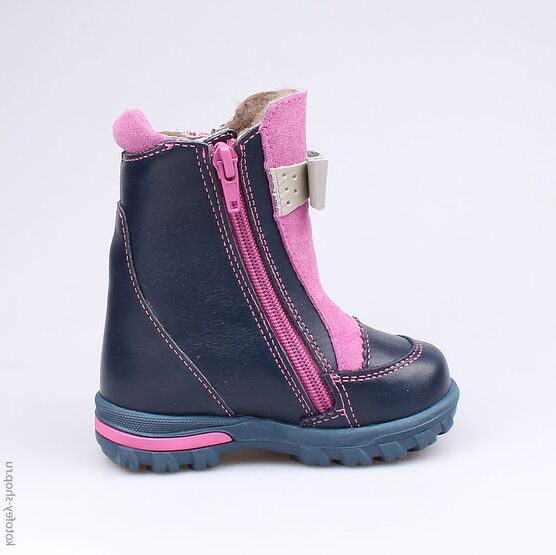 162048-53 Сапожки для девочки син-фук фото №2