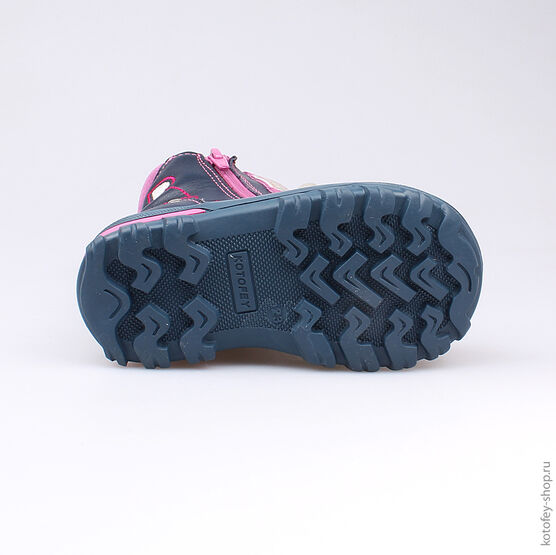 162048-53 Сапожки для девочки син-фук фото №3