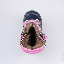 162048-53 Сапожки для девочки син-фук фото №4