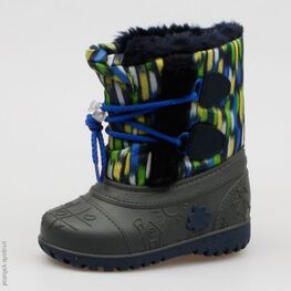 164031-41 Сноубутсы для мальчики син-сер