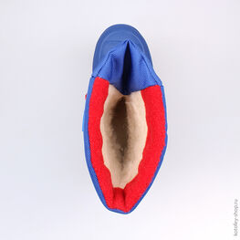 164042-41 Сноубутсы для мальчики светло-синий фото №4