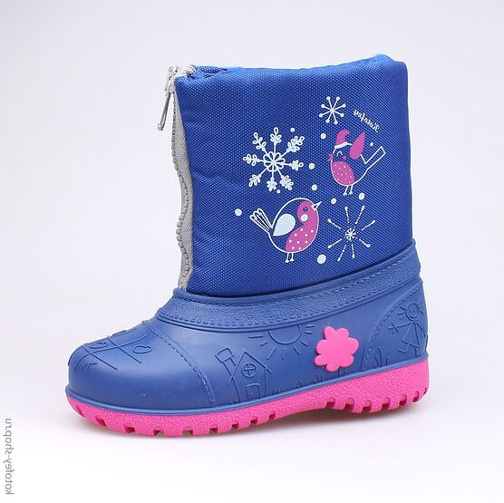 164044-41 Сноубутсы для девочки син-фук
