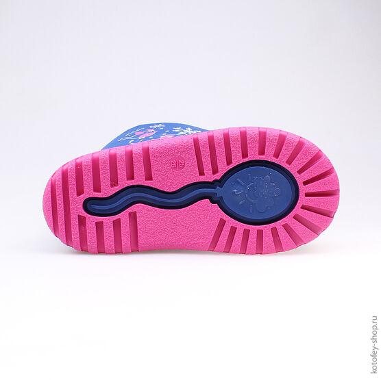 164044-41 Сноубутсы для девочки син-фук фото №3