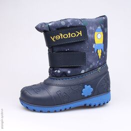 164049-41 Сноубутсы для мальчики светло-синий