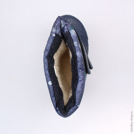 164049-41 Сноубутсы для мальчики светло-синий фото №4