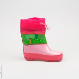 166047-11 Резиновые сапоги для девочки розовый фото №2