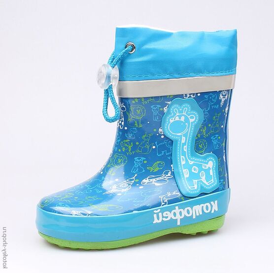 166060-11 Резиновые сапоги для мальчики голубой