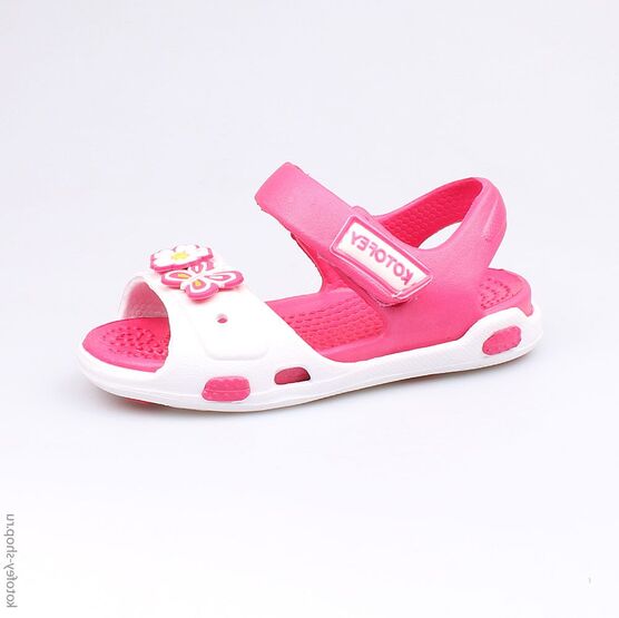 325025-02 Пляжная обувь белая для девочки белый