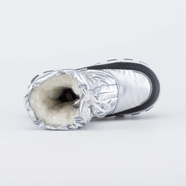 464934-41 Мембранные сапожки для девочки для девочки срб-чер фото №4