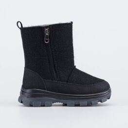 267069-41 Детские валенки Надписи для мальчики черный фото №2