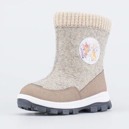 267070-44 Валенки для девочки Три кота бежевый для девочки бежевый