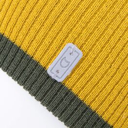 07711384-40 Шапка детская горчица для мальчики горчичный фото №3