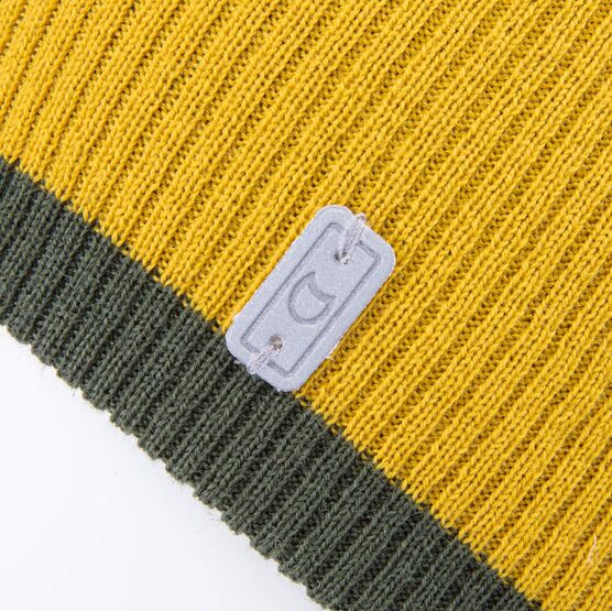 07711384-40 Шапка детская горчица для мальчики горчичный фото №3