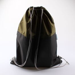 02708057-20 Мешок для сменной обуви черный зел-син для мальчики зел-син фото №3